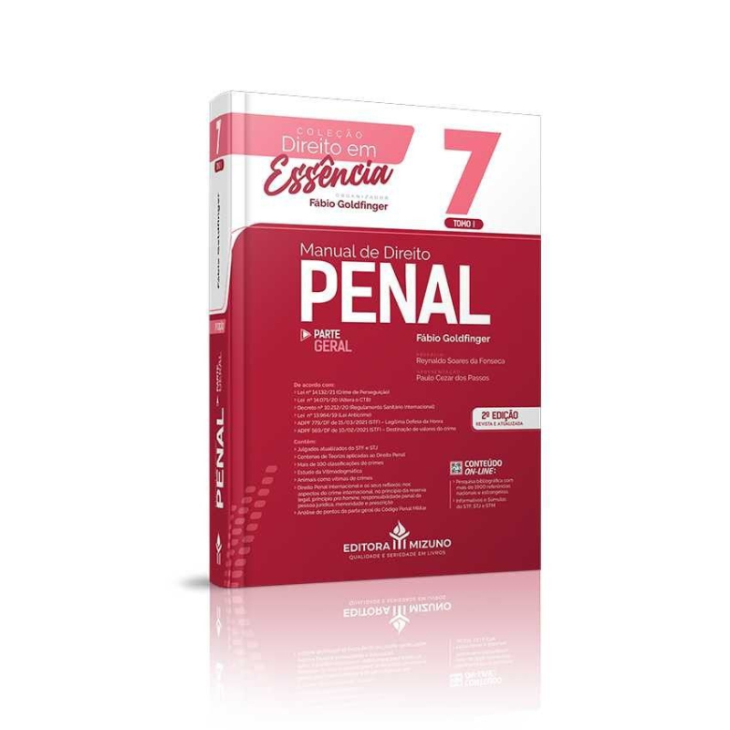 LANÇAMENTO DA SEGUNDA EDIÇÃO – LIVRO DIREITO PENAL – PARTE GERAL